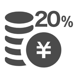 実質利回り20％