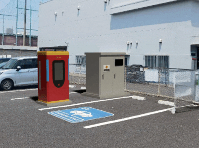 【EV充電器】金融機関紹介あり　一括償却可能　最大出力240kW　想定利回り38.93％　東京都小平市【1103】