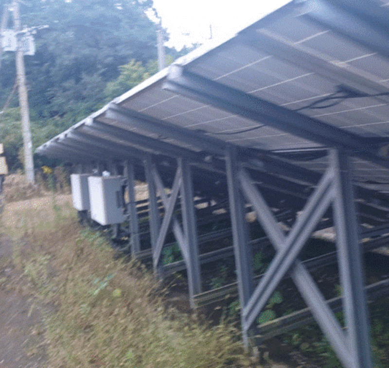 【中古36円】パネル総容量26.52kW　ローン利用可能　表面利回り24.31％　収益性抜群　年収入約97万円　宮崎県北諸県郡【2681-1】　現地写真