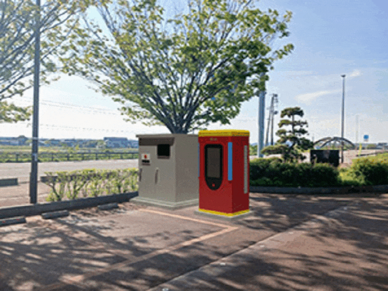 【EV充電器】金融機関紹介あり　一括償却可能　最大出力240kW　想定利回り15.2％　新潟県村上市【979】