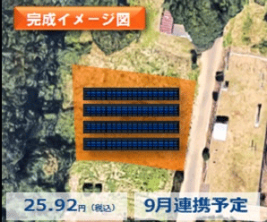【24円】過積載76.86kW 出力抑制なし ローン可能 栃木県那須烏山市B029土地付き分譲太陽光発電物件