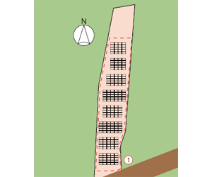 【32円】低圧59.2kw×2区画 抑制保証付き 鹿児島県南九州市土地付き分譲太陽光発電物件