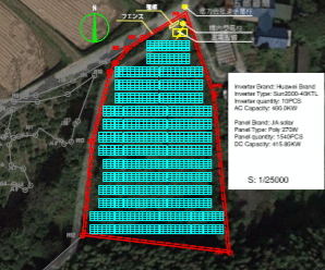 【21円】高圧415.8kW 銀行紹介可能 設置場所動画あり 愛知県知多郡土地付き分譲太陽光発電物件