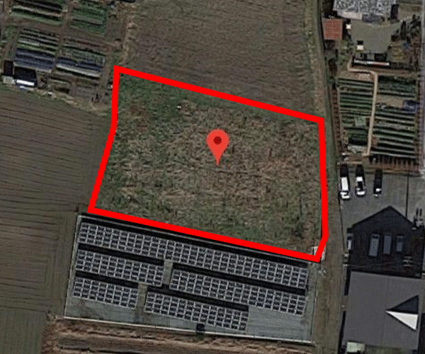 【40円】過積載80kW 10区画一括販売 ソーラーフロンティア製 京都府船井郡土地付き分譲太陽光発電物件