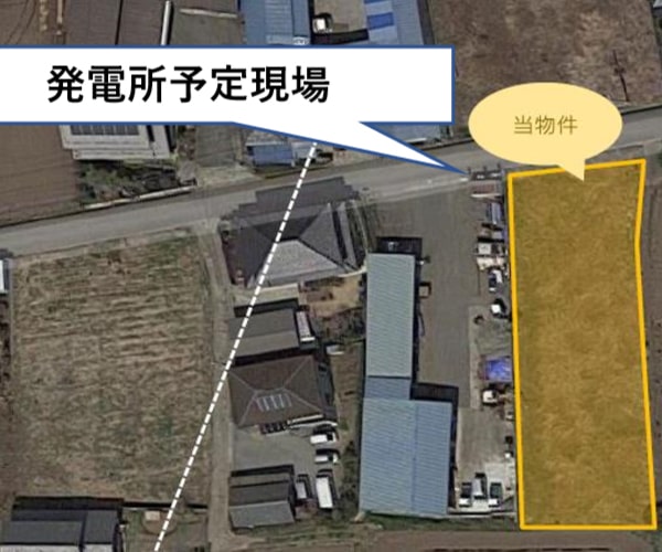 【24円】過積載73.16kW ローン可能 年収入約220万円 群馬県富岡市土地付き分譲太陽光発電物件