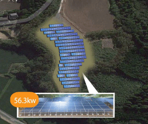 【32円】低圧59.2kw×2区画 抑制保証付き 鹿児島県南九州市土地付き分譲太陽光発電物件