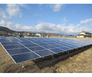 【24円】過積載65.52kw 1区画限定販売 栃木県都賀川端③土地付き分譲太陽光発電物件