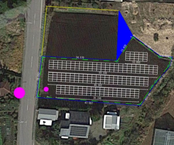 【18円】過積載97.2kW ローン可能 年収入約205万円 宮崎県都城市土地付き分譲太陽光発電物件