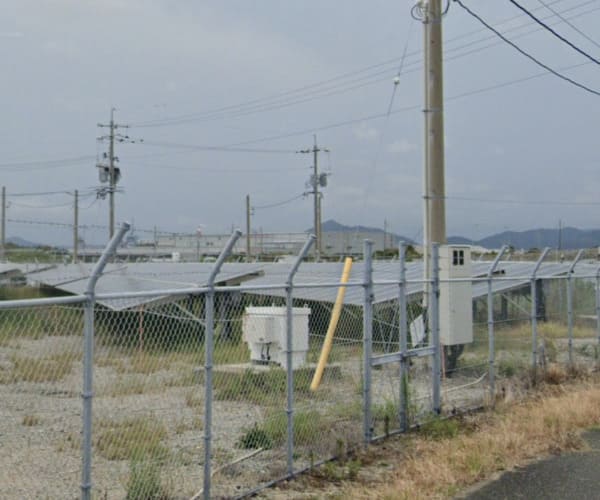 【中古36円】低圧合計100.0kW　ローン利用可能　年収入約490万円　山口県防府市【1295-129,130】土地付き分譲太陽光発電物件