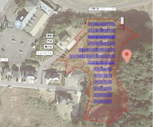 【新築12円】高圧324.075kW　1区画限定　年収入約583万円　長崎県西海市土地付き分譲太陽光発電物件