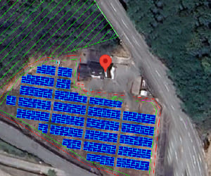 【新築非FIT】高圧376.68kW　日当たり抜群　三重県津市