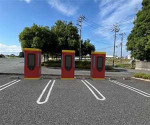 【EV充電器】金融機関紹介あり　一括償却可能　最大出力240kW　想定利回り23.79％　埼玉県深谷市【1175-1,2,3】土地付き分譲太陽光発電物件