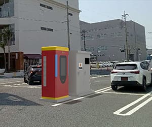 【EV充電器】金融機関紹介あり　一括償却可能　最大出力240kW　想定利回り62.51％　鹿児島県鹿児島市【1005】