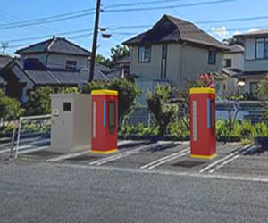 【EV充電器】金融機関紹介あり　一括償却可能　最大出力240kW　想定利回り21.59％　茨城県日立市【1191-1,2】