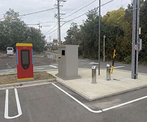 【EV充電器】金融機関紹介あり　一括償却可能　最大出力240kW　想定利回り45.03％　愛知県岡崎市【1294】