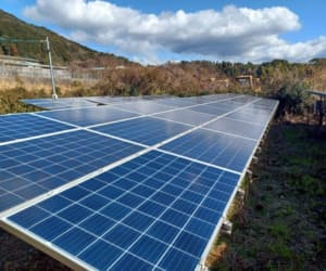 【中古32円】パネル総容量76.5kW　表面利回り約23.3%　年収入約253万円　福岡県朝倉市柿原【1295-1767】