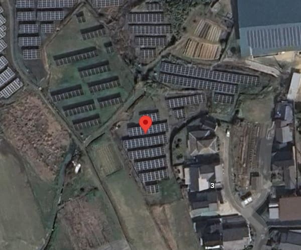 【中古18円】パネル総容量99kW　ローン利用可能　表面利回り約12.89％　年収入約206万円　山口県宇部市