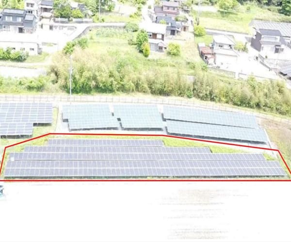 【中古14円】低圧案件　パネル総容量94.72kW　表面利回り10.49％　売電収入約132万円　兵庫県宍粟市土地付き分譲太陽光発電物件