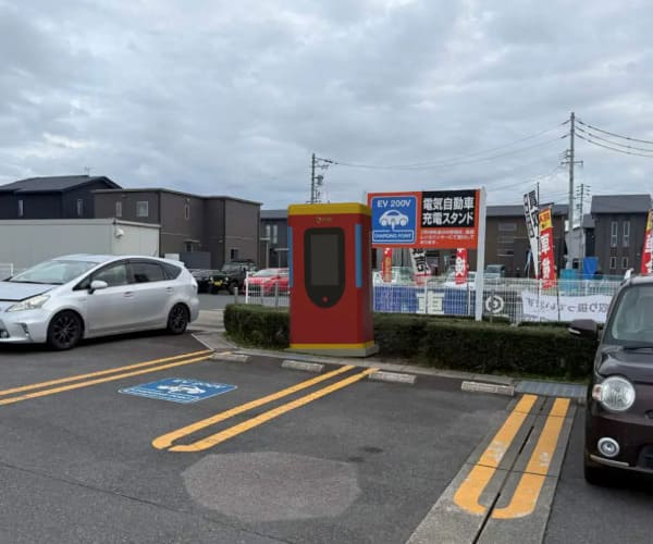 【EV充電器】金融機関紹介あり　一括償却可能　最大出力240kW　想定利回り33.34%　岐阜県可児市【1289】