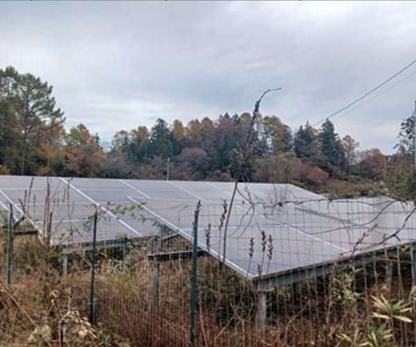 【中古24円】パネル総容量56.88kW　ローン利用可能　年収入約140万円　群馬県吾妻郡