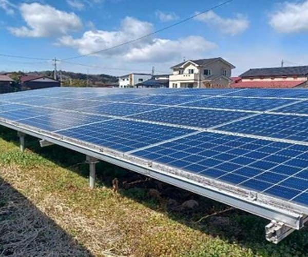 【中古27円】パネル総容量76.32kW　ローン利用可能　年収入約215万円　栃木県那須郡