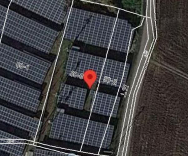 【中古36円】パネル総容量合計146.4kW　3区画セット販売　表面利回り約15.62％　年収入約613万円　栃木県河内郡【EM2956-1～3】